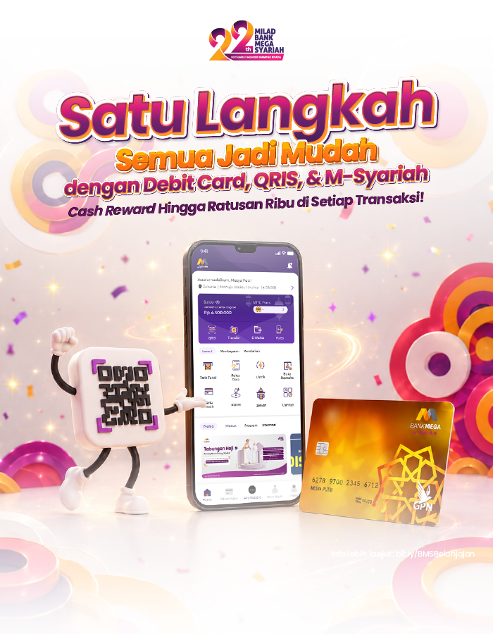 Milad Digital Banking dan Debit Card